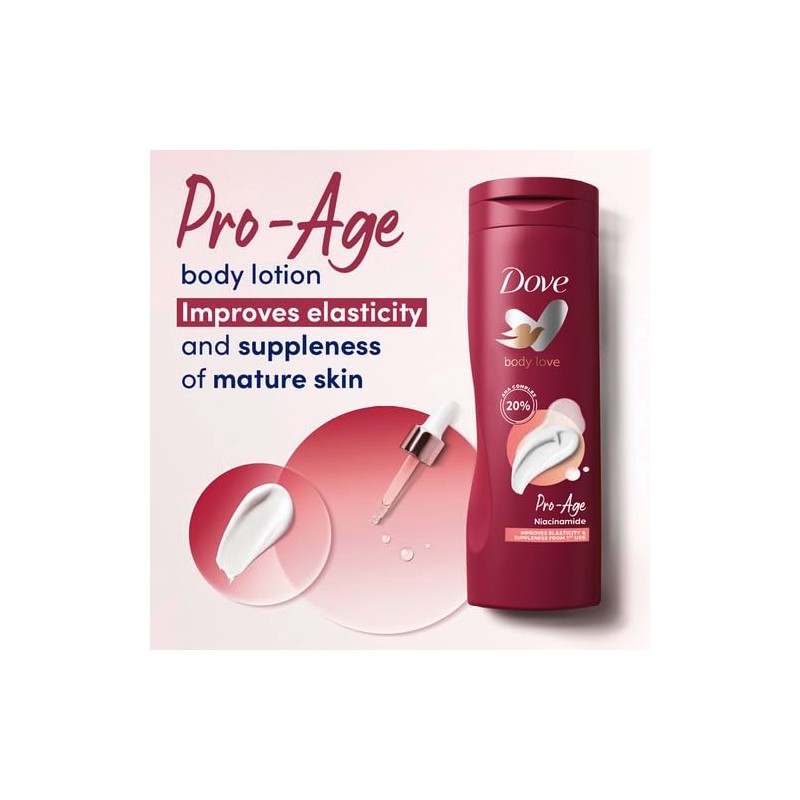 Dove Body Love Pro Age Body Lotion Improves elasticity &