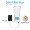 AHIER Sock Aid, Flexible Sock Aid Kit with Shoe Horn,