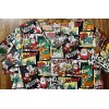 Rufolph The Red Nosed Reindeer Christmas Scrub Top Size XL