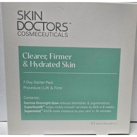 Skin Doctors Clearer, Firmer & Hydrated Skin 7 Day Starter Pack 3 x 10mL