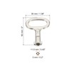 PATIKIL Key Shape Socket Spanner Key, 3 Pack Electrical Cabinet