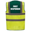 Premium First Responder Yellow Green Hi Vis Viz Reflective Safety