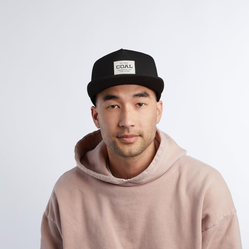 Coal Uniform Cap Hat, Black