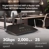 NETGEAR Nighthawk WiFi 6 Router (RAX36S) – 4-Stream Gigabit Router