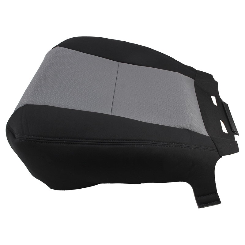 AUTOKAY Driver Bottom Cloth Seat Cover Gray Fits for Chevy