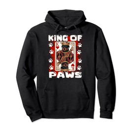 Rottweiler King of Paws & King of hearts Rottweiler owner Pullover Hoodie