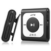 AGPTEK A51 MP3 Player, Clip Type, 64 GB, Bluetooth 5.1