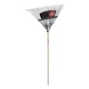 Razorback 2.13" X 24" X 68" Fiberglass Handle Steel Rake