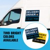 Dakchor Delivery Driver Car Magnets, I'll be Quick I Promise