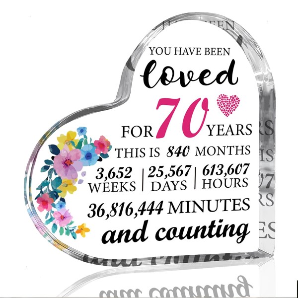 70th Birthday Gifts Women Best Gifts for 70 Year Old