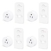 Remote Control Outlet, NineLeaf 4Set Wireless Plugs Outlet, Remote Light