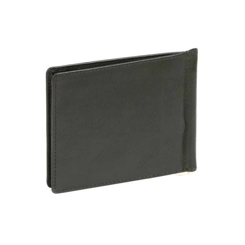 Money Clip Wallet LEAS, Genuine Leather, black - ''LEAS Special