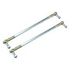 X AUTOHAUX 2pcs M8 240mm Steering Tie Rod for 50cc