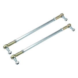 X AUTOHAUX 2pcs M8 240mm Steering Tie Rod for 50cc 70cc 90cc 110cc 125cc ATV