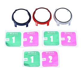 3 Set Watch Case Accurate Cutouts Prevent Scratches Tempered Glass Film Watch Cover for Coros Pace 3