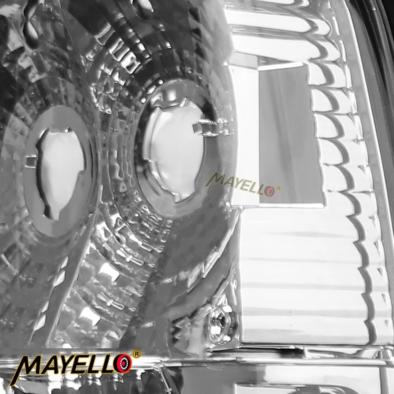 mayello Clear Tail Lights For 1994-2001 Dodge Ram 1500 2500