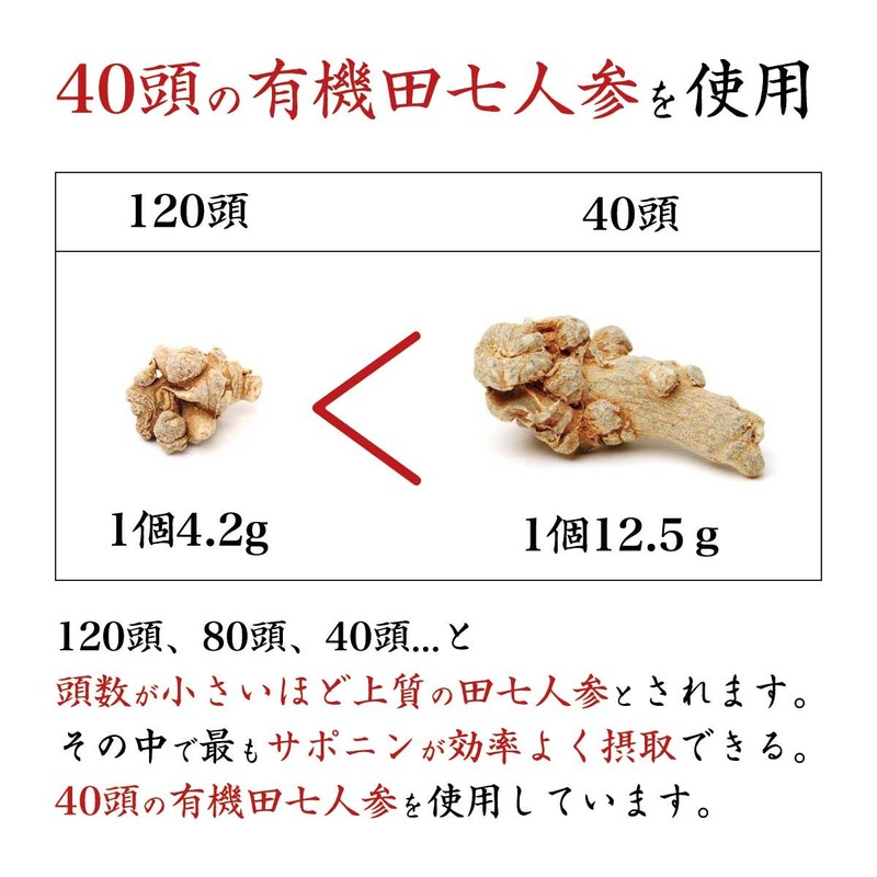 Kyowa Ziken Organic JAS Organic Ginseng Pure Tablet, 900 Tablets,
