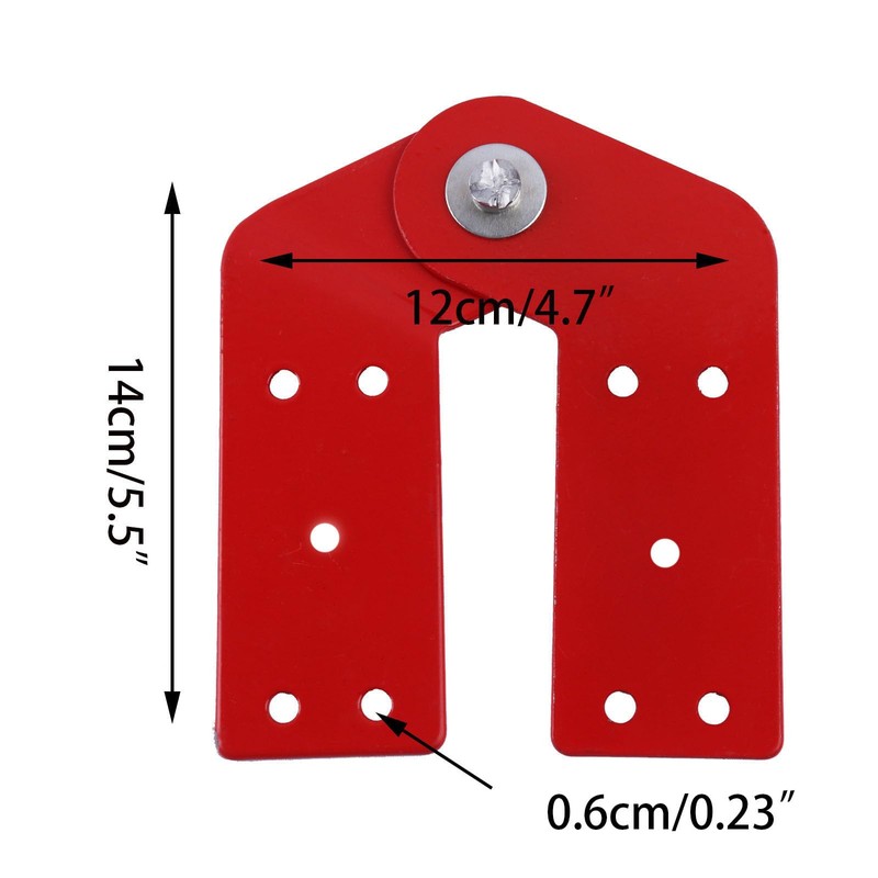 2Pcs Attic Ladder Hinge Pull Down Attic Stair Parts Replacement