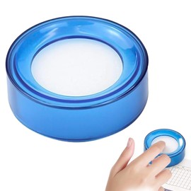 Paper Turner, Stamp Wet Device, Office Sponge, Styrofoam Container Set, Turning Documents, Banknote Account, Office Supplies, Sponge Case, For Turning Paper, Includes Dry Prevention Lid