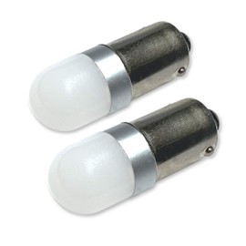 #1813, 1816 Miniature Bayonet Bulb LED Replacement | 12/14-Volt | Ba9s Base | Bulb Shape: T10 and T3 1/4 | Replaces Bulb Numbers: 1813 1815 1816 1893 1898 756 and Others (2-Pack; Blue)