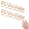 14Pcs Oval 8 Finger Splint Set Waterproof Trigger Finger Stabilizer