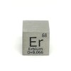 Elemental Specimen Erbium Er 0.4 inch (10 mm) Square Cube,