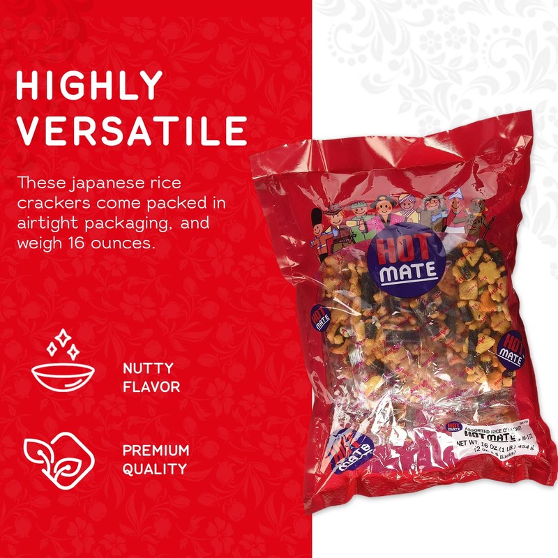 Shirakiku Hot Mate Japanese Rice Cracker | Oriental Asian Arare