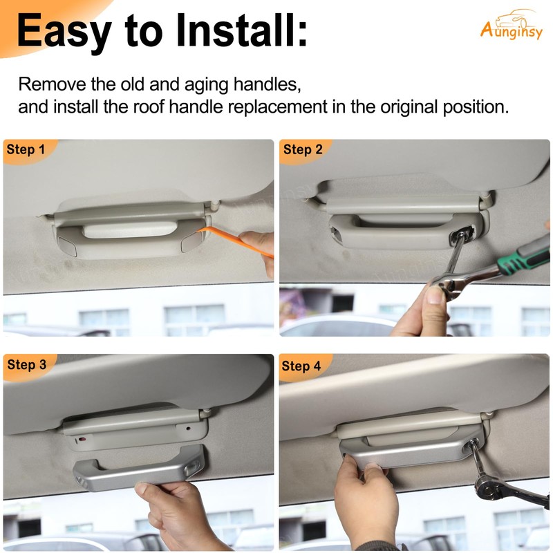 Aunginsy Car Roof Handle Replacement Compatible with Toyota FJ Cruiser