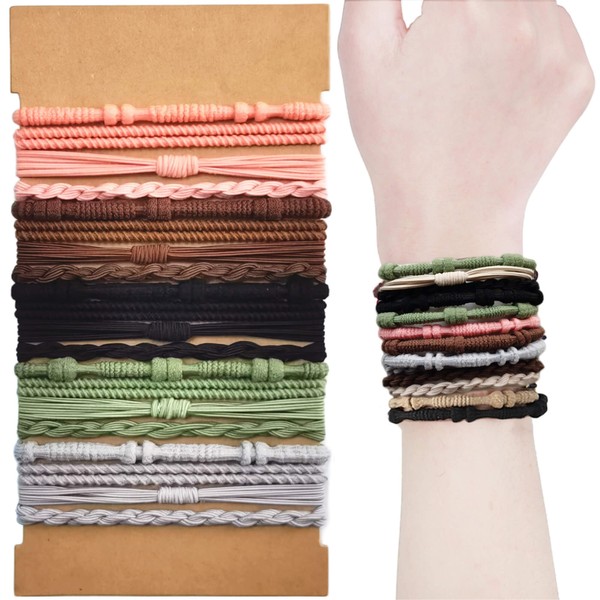 Volnova Boho 4 Styles Dual-Use Hair Ties & Bracelets -