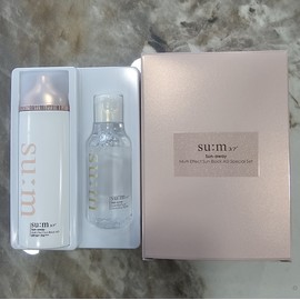 Sum37 Sunaway Multi-Effect Sun Block AD 100ml Special Set Sum Shopping Bag / 숨37 선어웨이 멀티 이펙트 선블럭 에이디 100ml 기획세트 숨쇼핑백