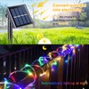 JMEXSUSS 200 LED Trampoline Accessories Solar Rope Light, 66ft IP