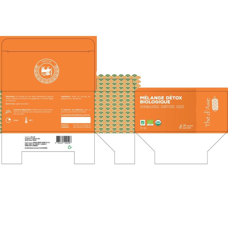 Khla - Herbal Tea Detox Mix Organic - 20 Bags