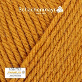 Schachenmayr Universa, 50 g golden yellow hand knitting yarn