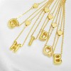 LILIE&WHITE Gold Initial Necklaces for Women Gold Heart Necklace Cute