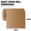 Tape Logic TLKP3660 Kraft Paper Roll, 60#, 36" x 600'