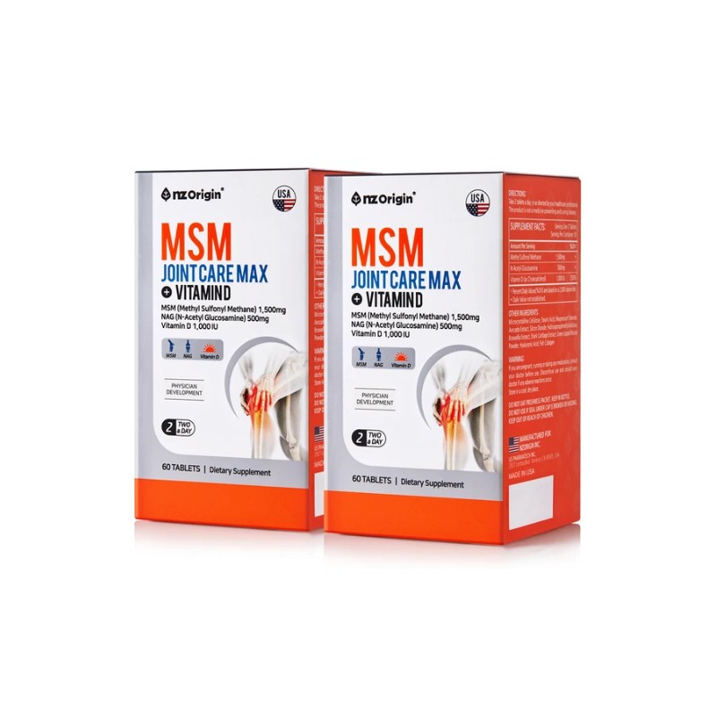 ANGET ORIGIN Enget Origin MSM Joint Care Max Vitamin D