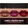 Pack 3 Piezas Labial Líquido Mate Bissú