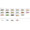 TACKLE HOUSE Buffet Draw BUDR46 D121 Gold Red, 1.8 inches