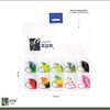 Zite Fishing Mini Wobbler Set Neon - 10 Ultra-Light Artificial