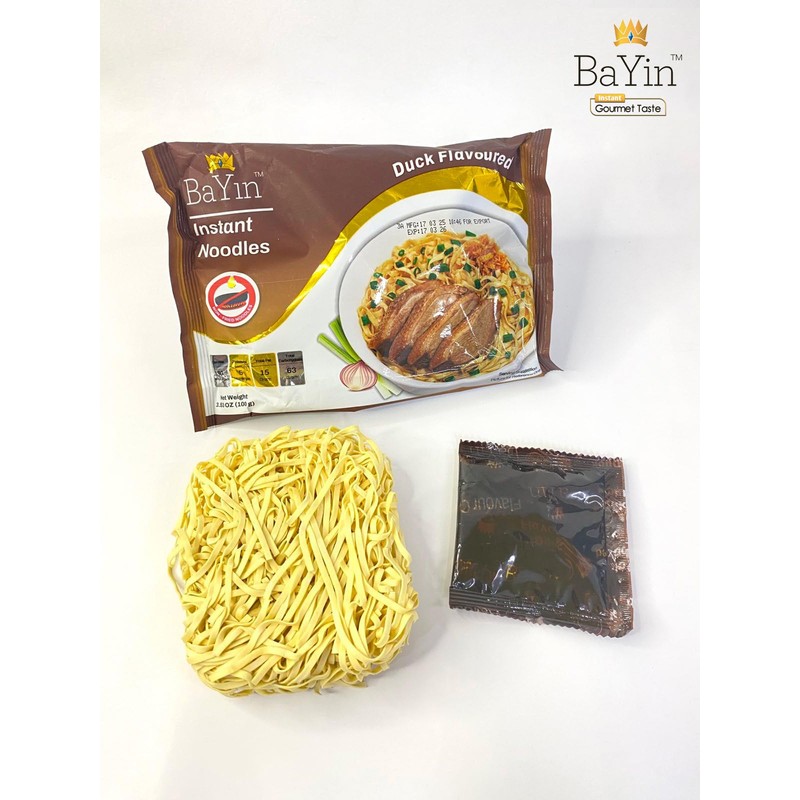 Bayin Instant Noodles - Non Fried - Dry 3.53oz (100g)