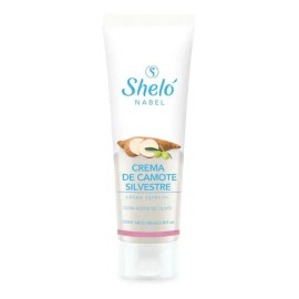 Sheló Nabel crema de camote silvestre y vitamina E, nutre y equilibra la piel