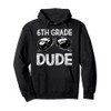 6th Grade Dude Sunglasses Back To School Tshirt For Boys