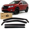 Nilight in Channel Rain Guards for Nissan Rogue S SV