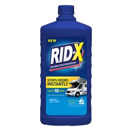 Rid-X Holding Tank Deodorizer Liquid, Fresh Scent, 24 Ounce