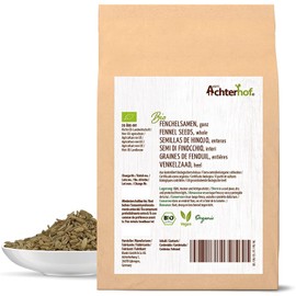 Fennel Seeds Organic Sweet Whole (250 g) | Fennel Seeds | Fennel Tea | as a Spice or Fennel Anise Cumin Tea