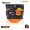 Truper Protector Solar Plegable Para Casco, Naranja 100353