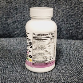 Clean Nutraceuticals Collagen 1000mg Biotin 10000mcg Keratin Hair Skin & Nails