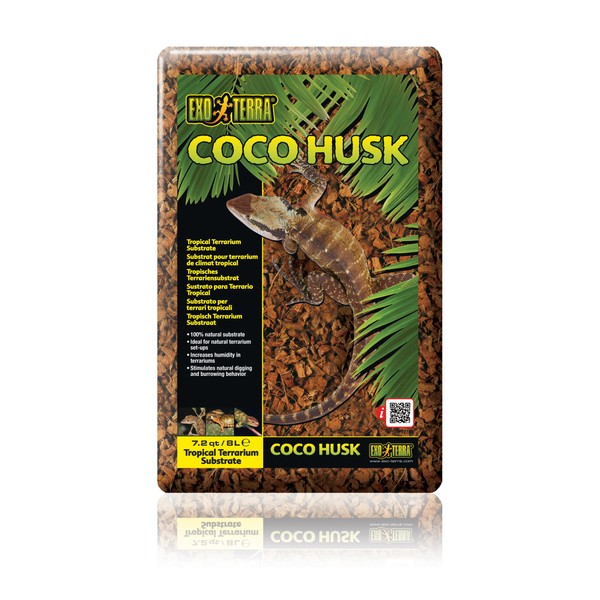 Exo Terra Coco Husk, 7.2-Quart (Packaging May Vary)
