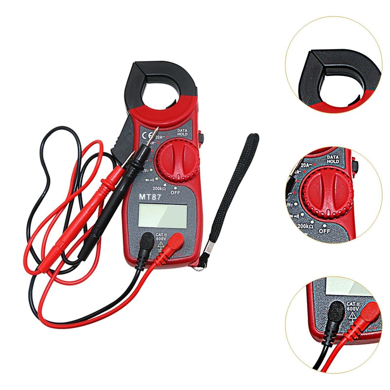 perfeclan Digital Clamp Meter Multimeter Tester Tester Professional Measure Tool