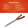 Crescent 13" X2™ Dual Material Long Reach Bent Nose Pliers